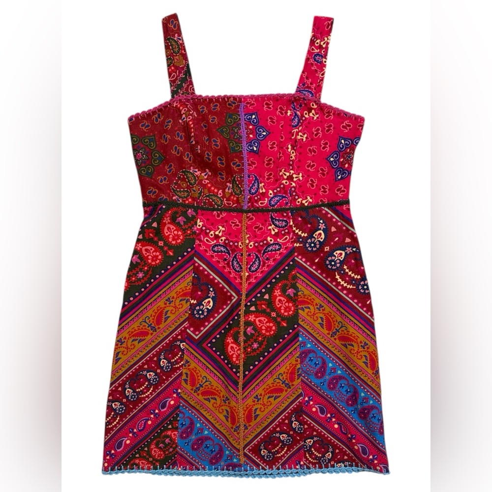 FARM Rio Colorful Bandana Midi Dress - Picture 5 of 8
